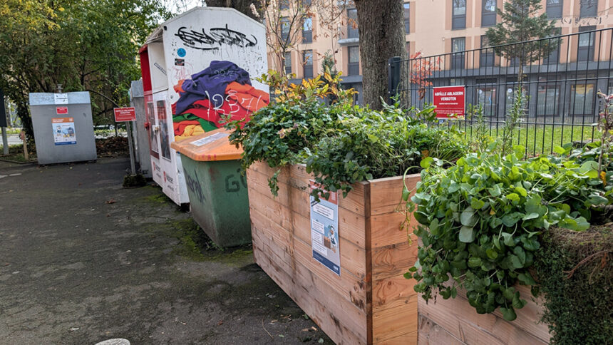 Hochbeete beim müll © ebk konstanz