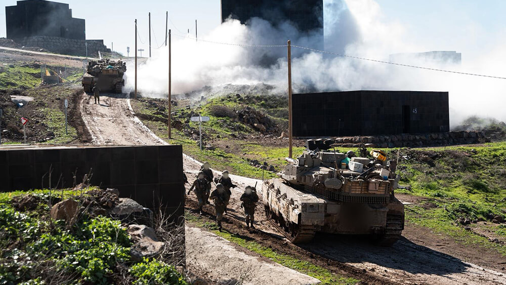 Israels idf einheiten an der grenze zum libanon ©wikimedia commons