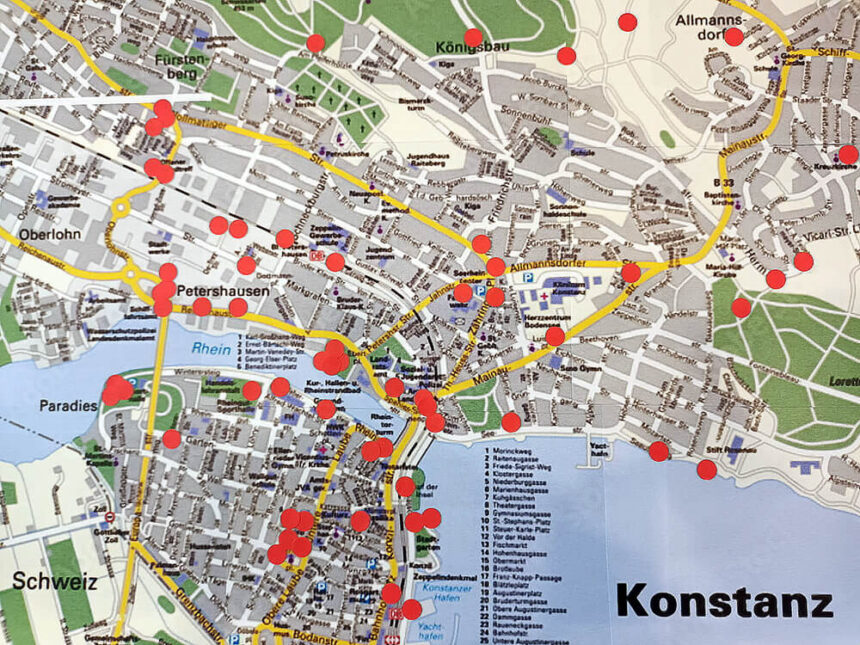 Karte tdf der öffentliche raum ist bei dunkelheit nicht für alle gleich sicher