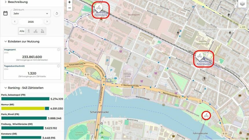 Karte zählstellen 16 9 01