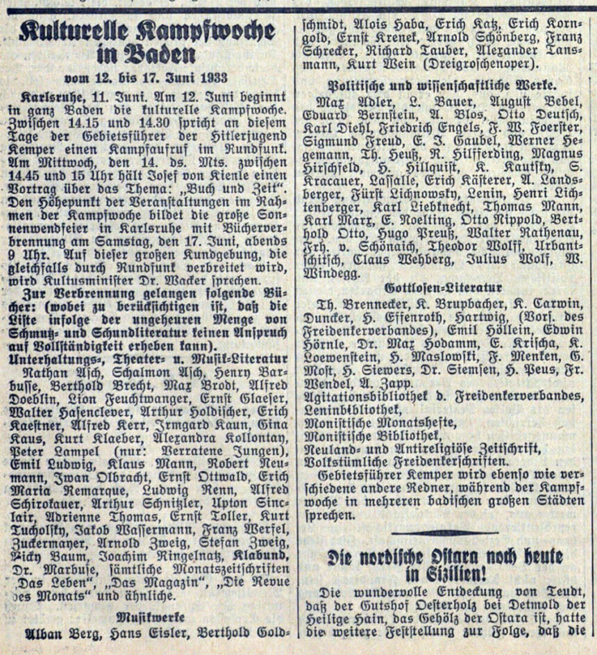 Kulturelle kampfwoche