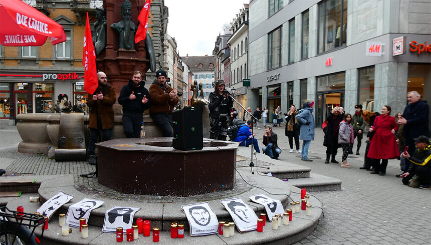 Linke versammlung podium wahlkampf ba wü 2026 02 23 © pit wuhrer