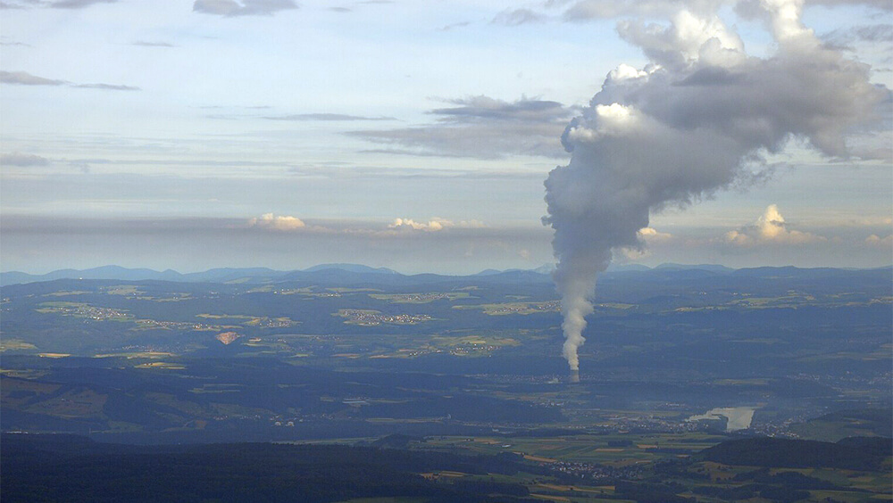 Luftbild akw leibstadt2 © wikimedia commons