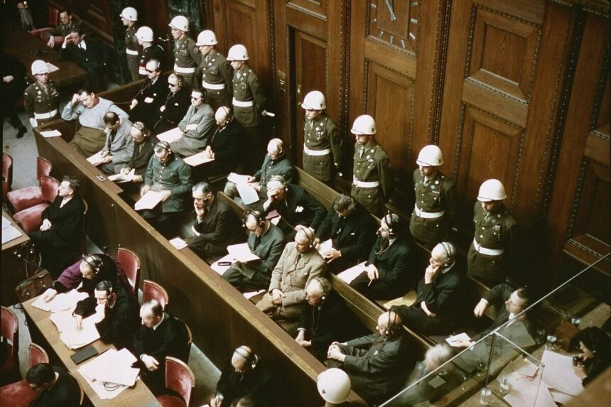 Nürnberger prozess 1945 © raymond d’addario und andere