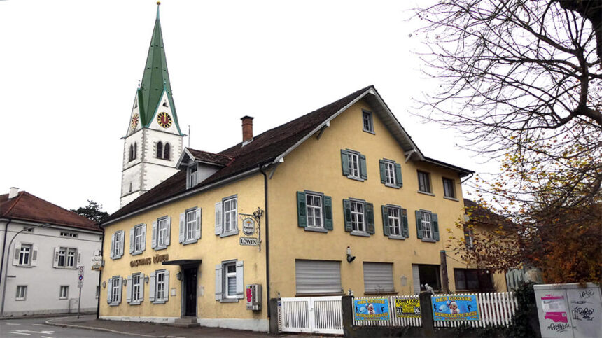 Ortskern wollmatingen löwen © pit wuhrer