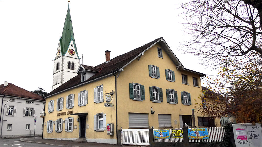 Ortskern wollmatingen löwen © pit wuhrer