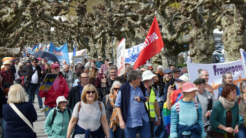 Ostermarsch in xlingen ©pit wuhrer