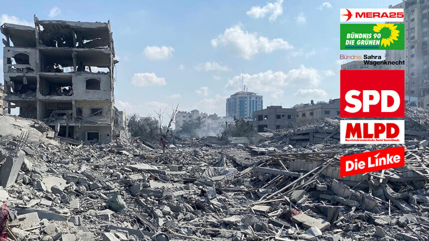 Wahlcheck Israel-Palästina-Krieg: Wo stehen die hiesigen Kandidat:innen?