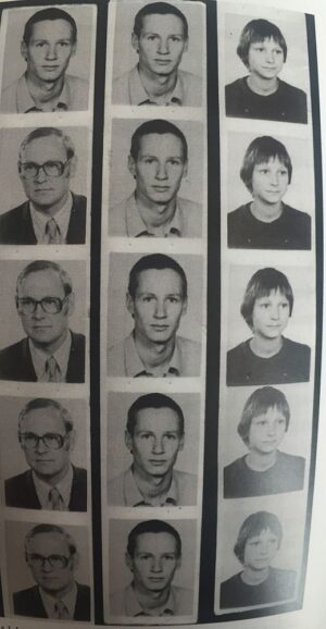 Passbilder von meinem vater, meinem bruder und mir aus der stasi akte meines vaters © privatbesitz