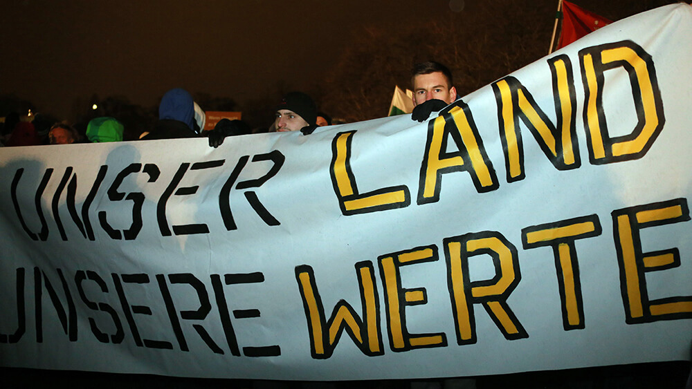 Pegida demo 2015 © wikimedias commons