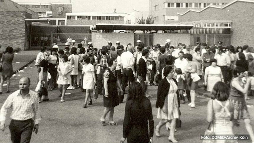 Pierburg streik 1973©dokumentationszentrum und museum migration in deutschland