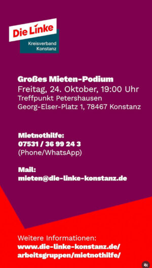Poster der veranstaltung am 24.10.2025