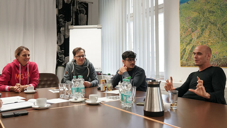 Pressekonferenz sichtbarwerden in singen © dieter heise