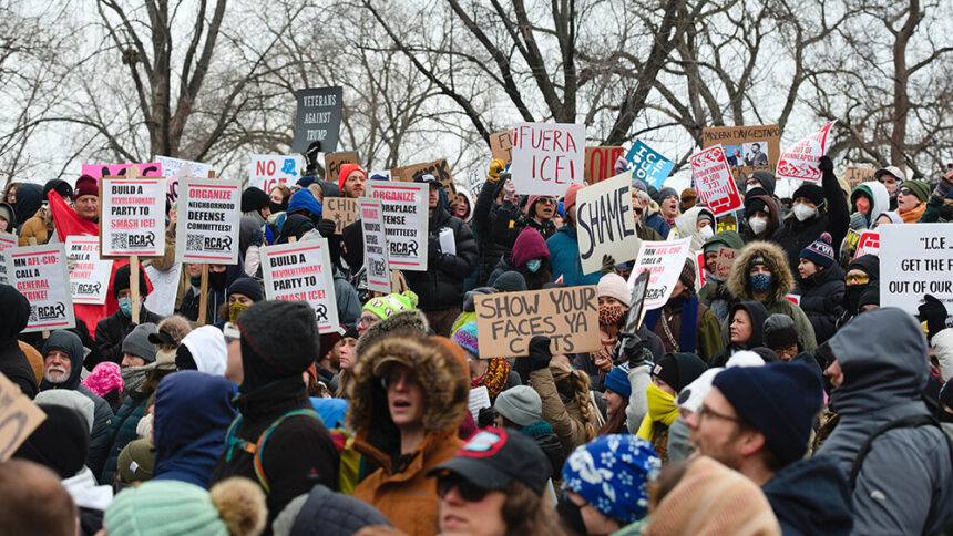 Protest gegen ice minneapolis demo © wikimedia commons
