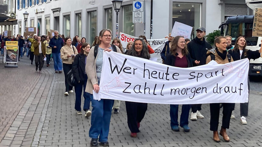 Konstanz: Mahnwachen für ein starkes Gesundheits- und Sozialwesen