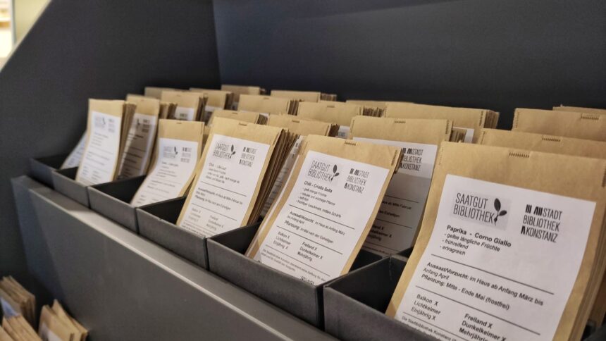 Heute öffnet die Saatgutbibliothek wieder