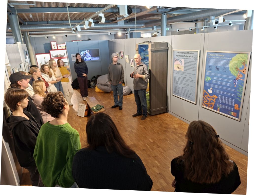 Seminar im museum gedreht © martina kroth