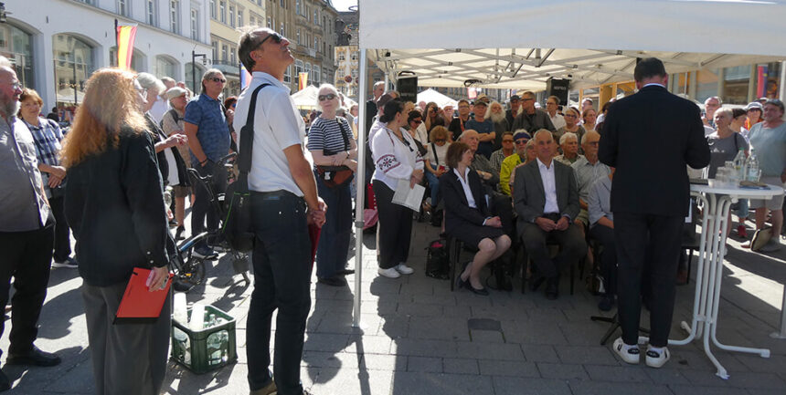 Steleneinweihung 2026 06 15 marktstätte pavillon © pit wuhrer