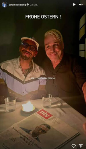 Till lindemann ostern instagram post