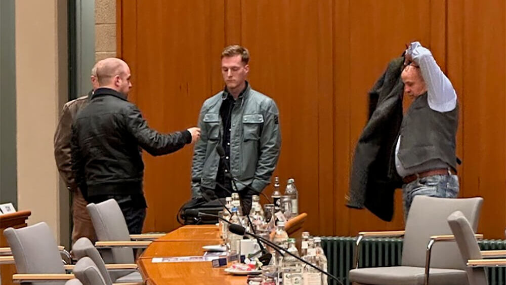 Tim Demuth Im Kreistag Konstanz Dez 2024 © Bündnis Demokratie Fuer Konstanz