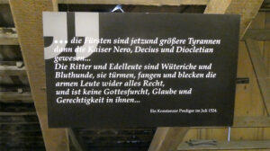 Zitat im hilzinger bauewernkriegsmuseum © pit wuhrer