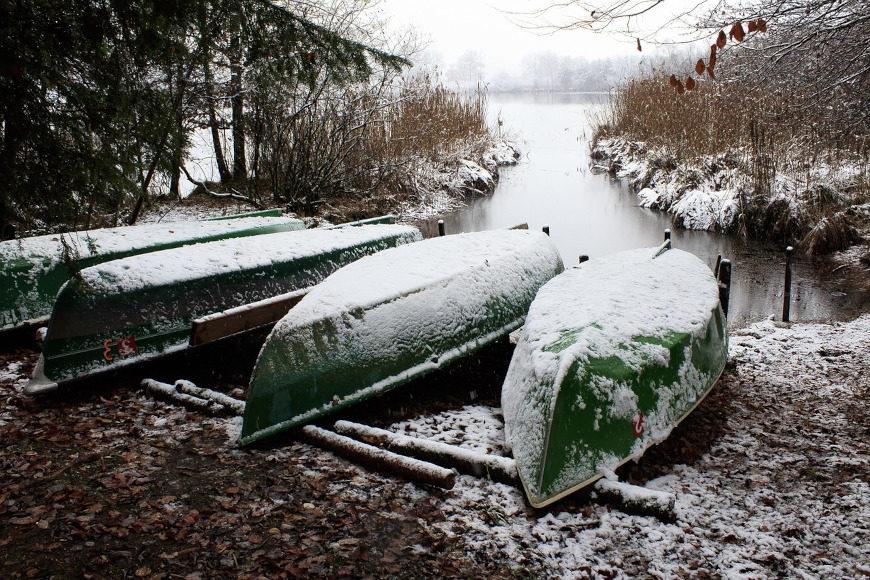 Boote Winterruhe
