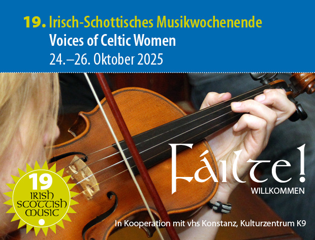 Irisch-schottisches Musikwochenende Fáilte – „Voices of celtic women“